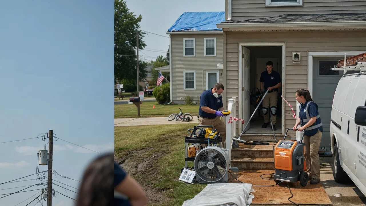 Water Damage Repair in Mertztown, PA near me